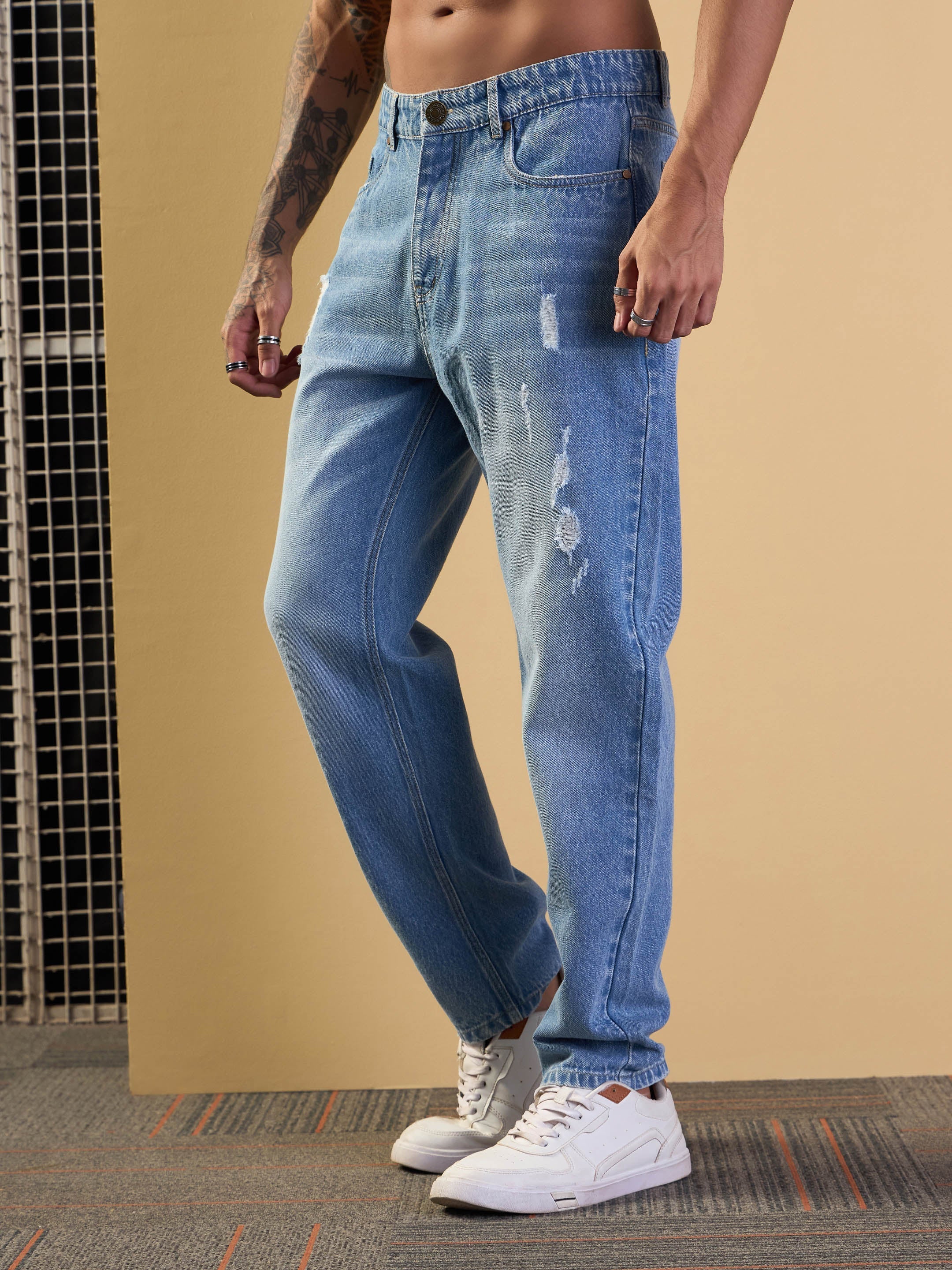 Men's Blue Wash Jean - Mascln Sassafras