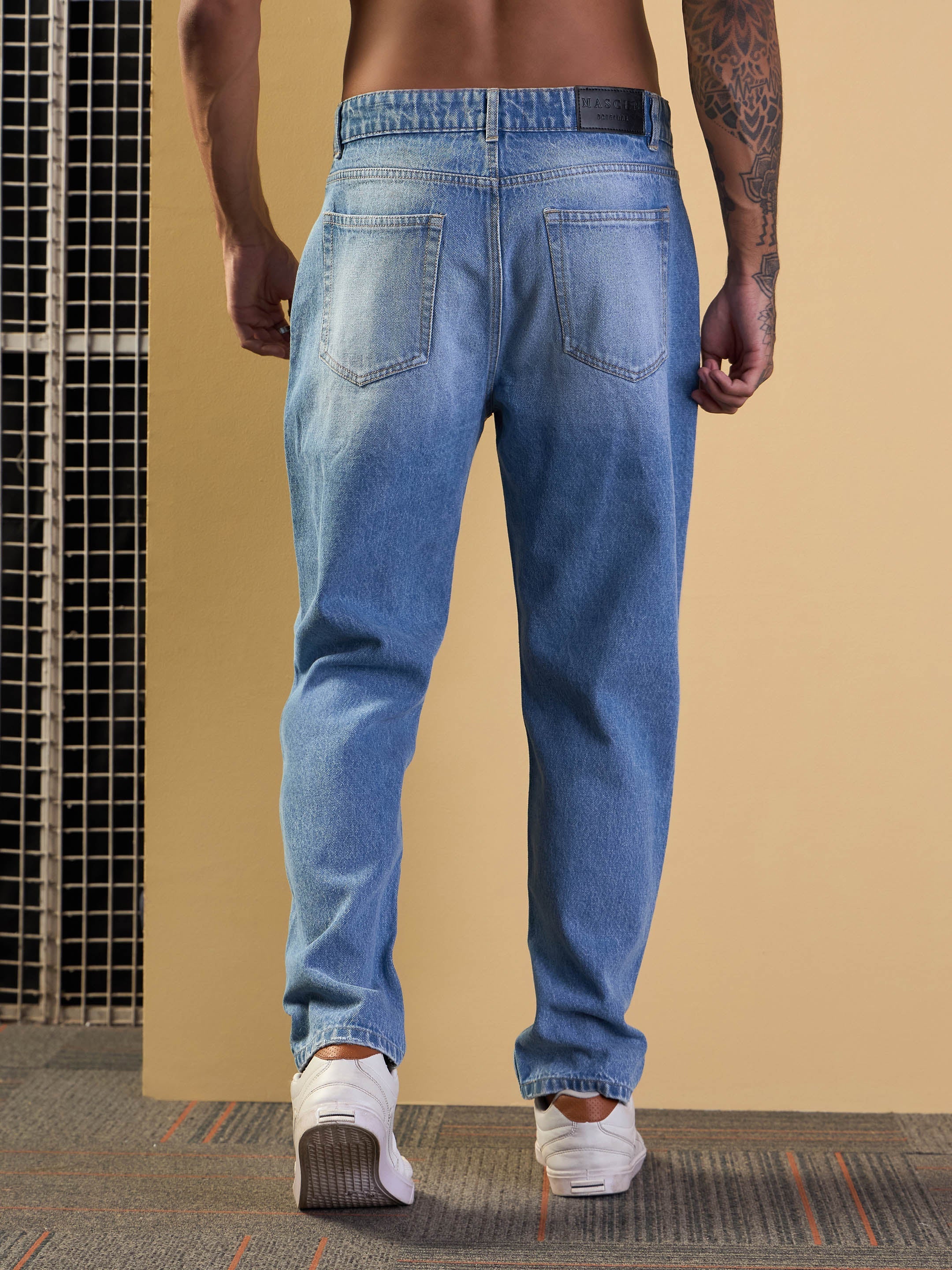 Men's Blue Wash Jean - Mascln Sassafras