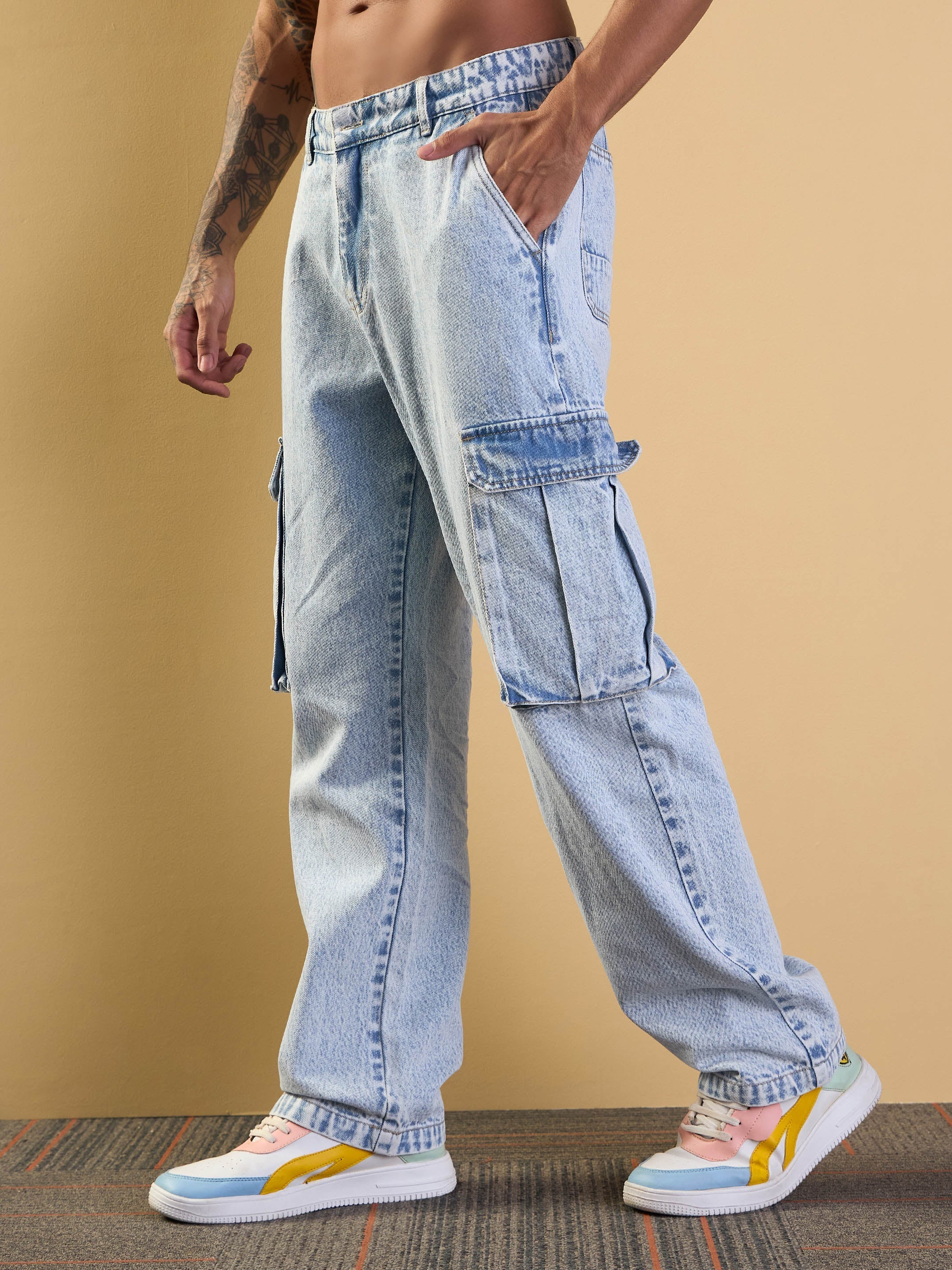 Men's Blue Wash Jean - Mascln Sassafras