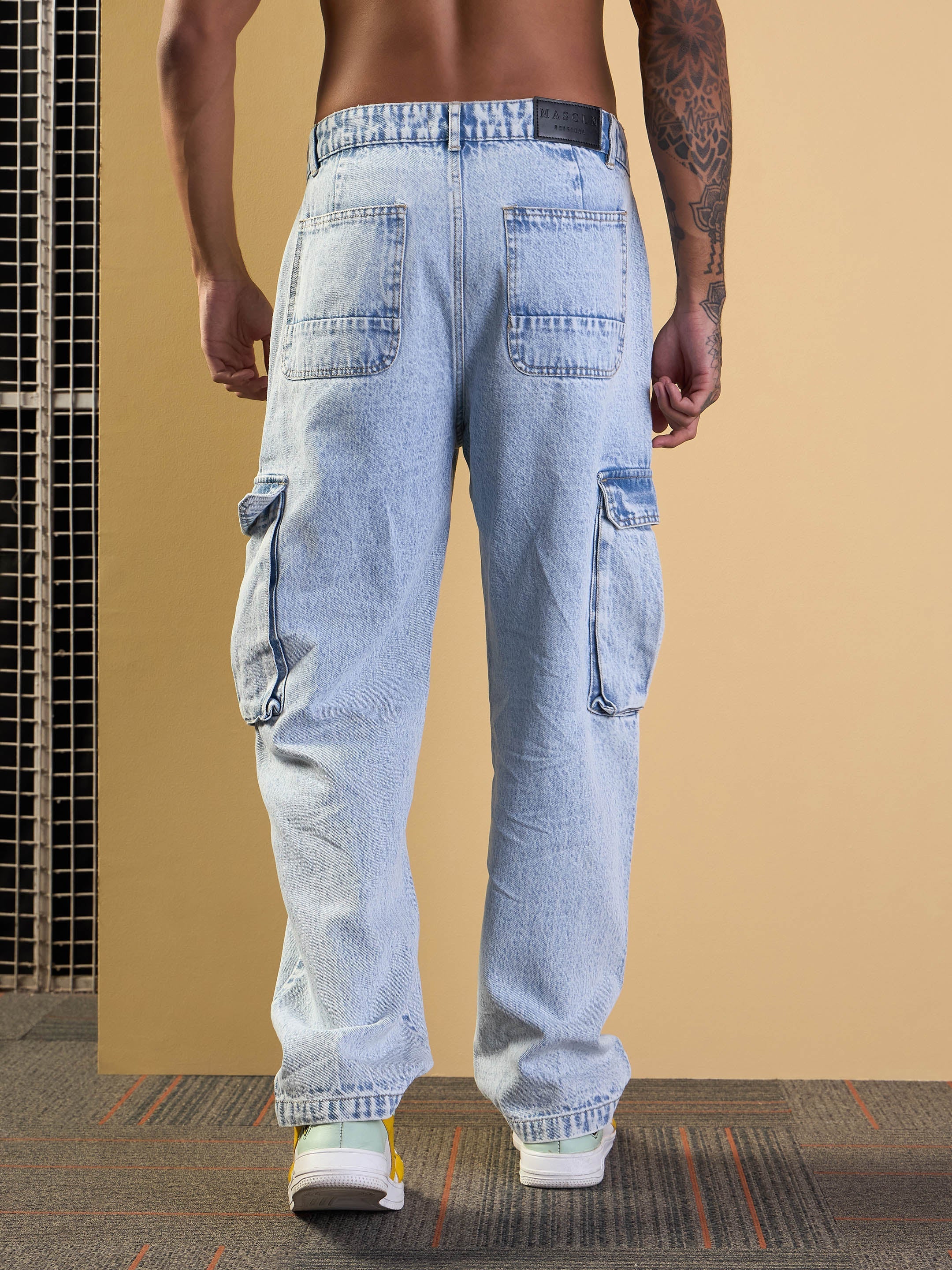 Men's Blue Wash Jean - Mascln Sassafras