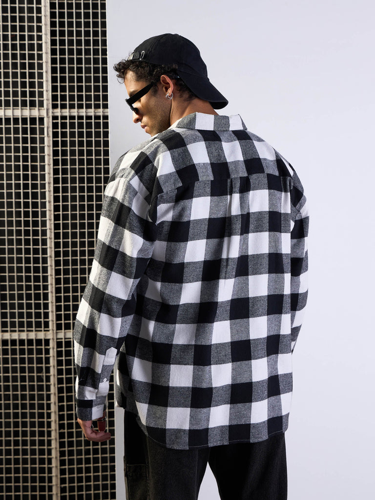 Men's Black Over Size Shirt