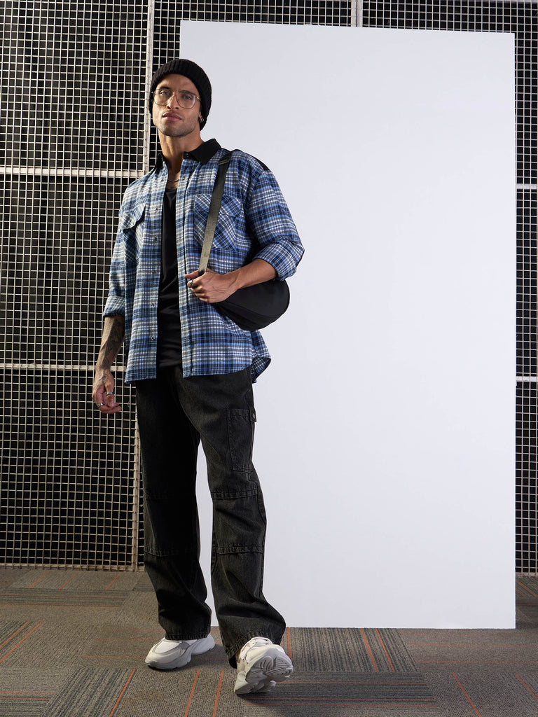 Men's Grey Over Size Shirt