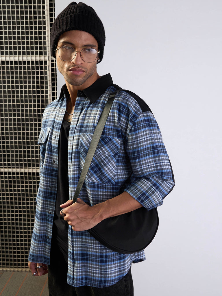 Men's Grey Over Size Shirt