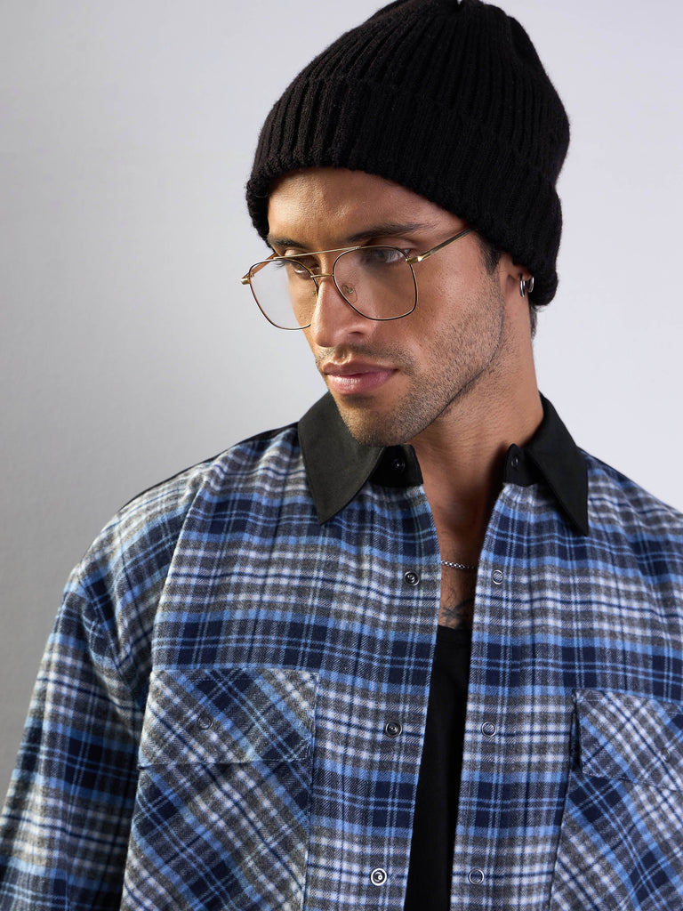 Men's Grey Over Size Shirt