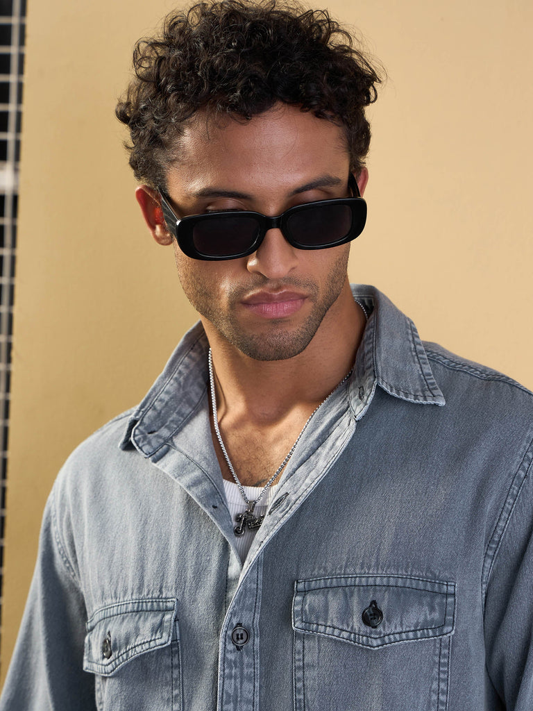Men's Grey Wash Shirt
