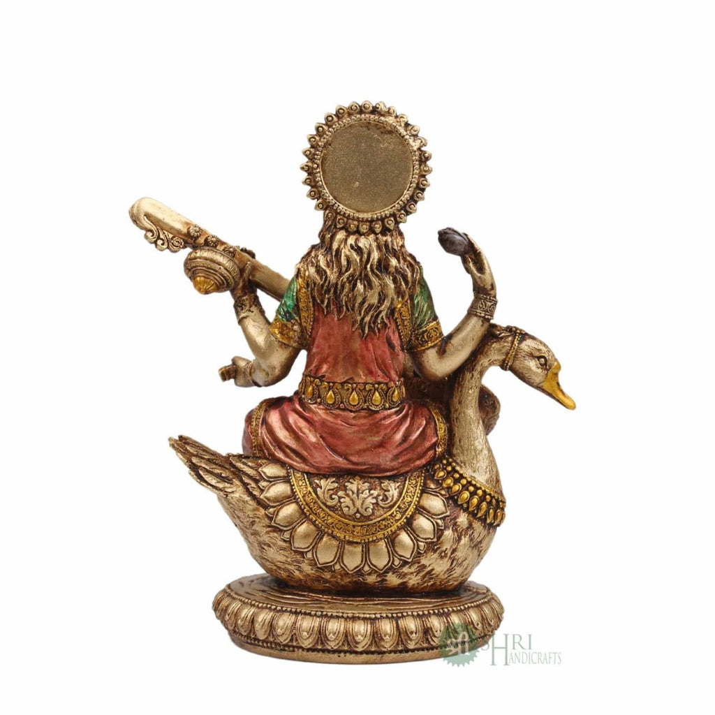 Saraswati Devi Statue 8 Inch By Trendia Decor