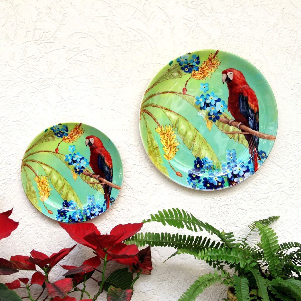 Macaw wall plate - 9822