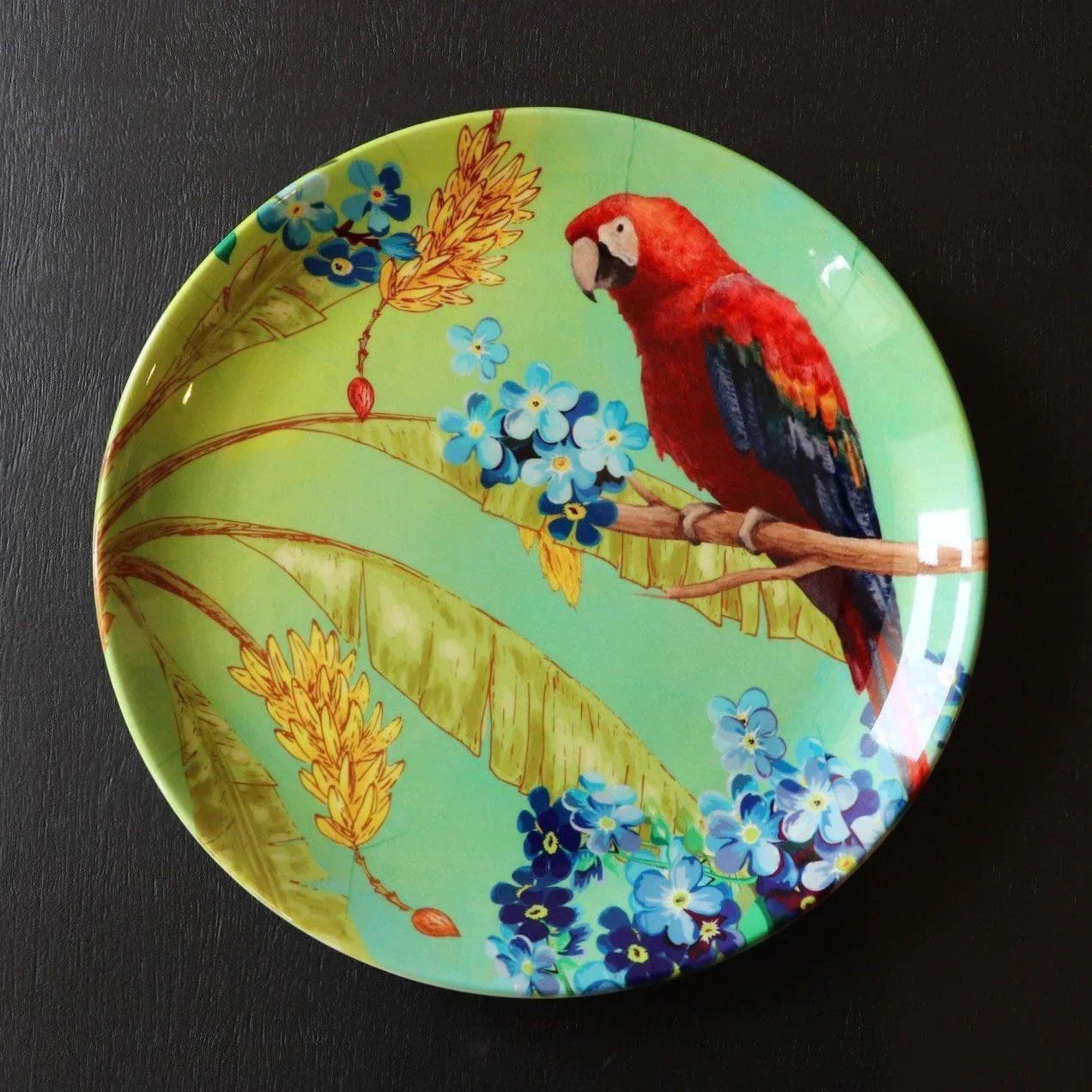 Macaw wall plate - 9822