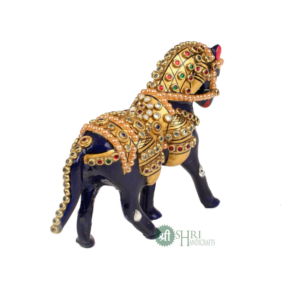 3"HORSE JWELLERY STONE PAINTING