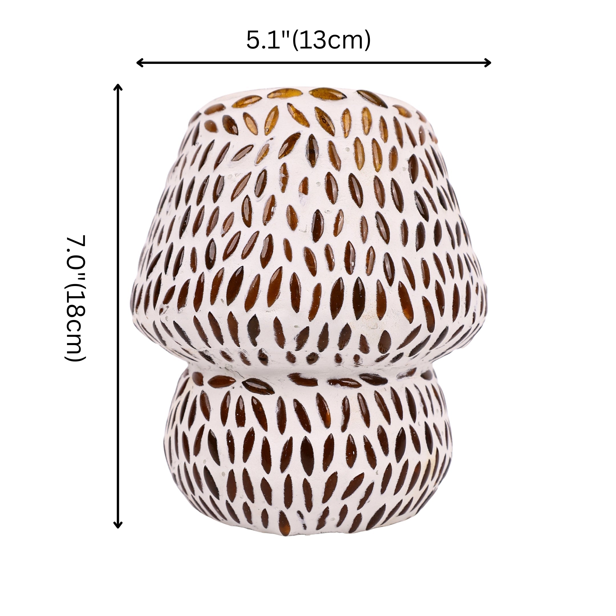 Mosaic Decorative Electric Table Lamp- Abstract Pattern 
