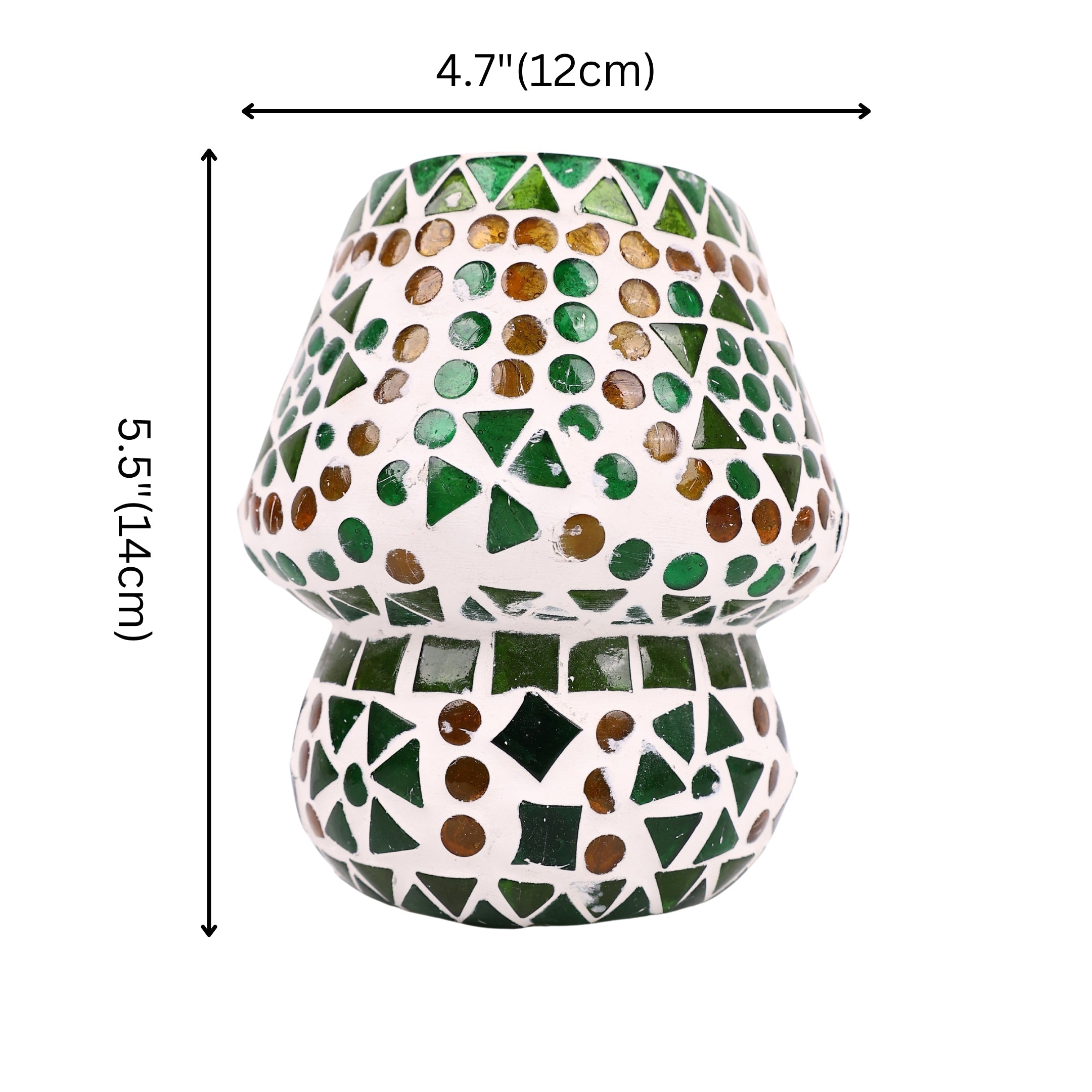 Mosaic Decorative Electric Table Lamp- Abstract Pattern