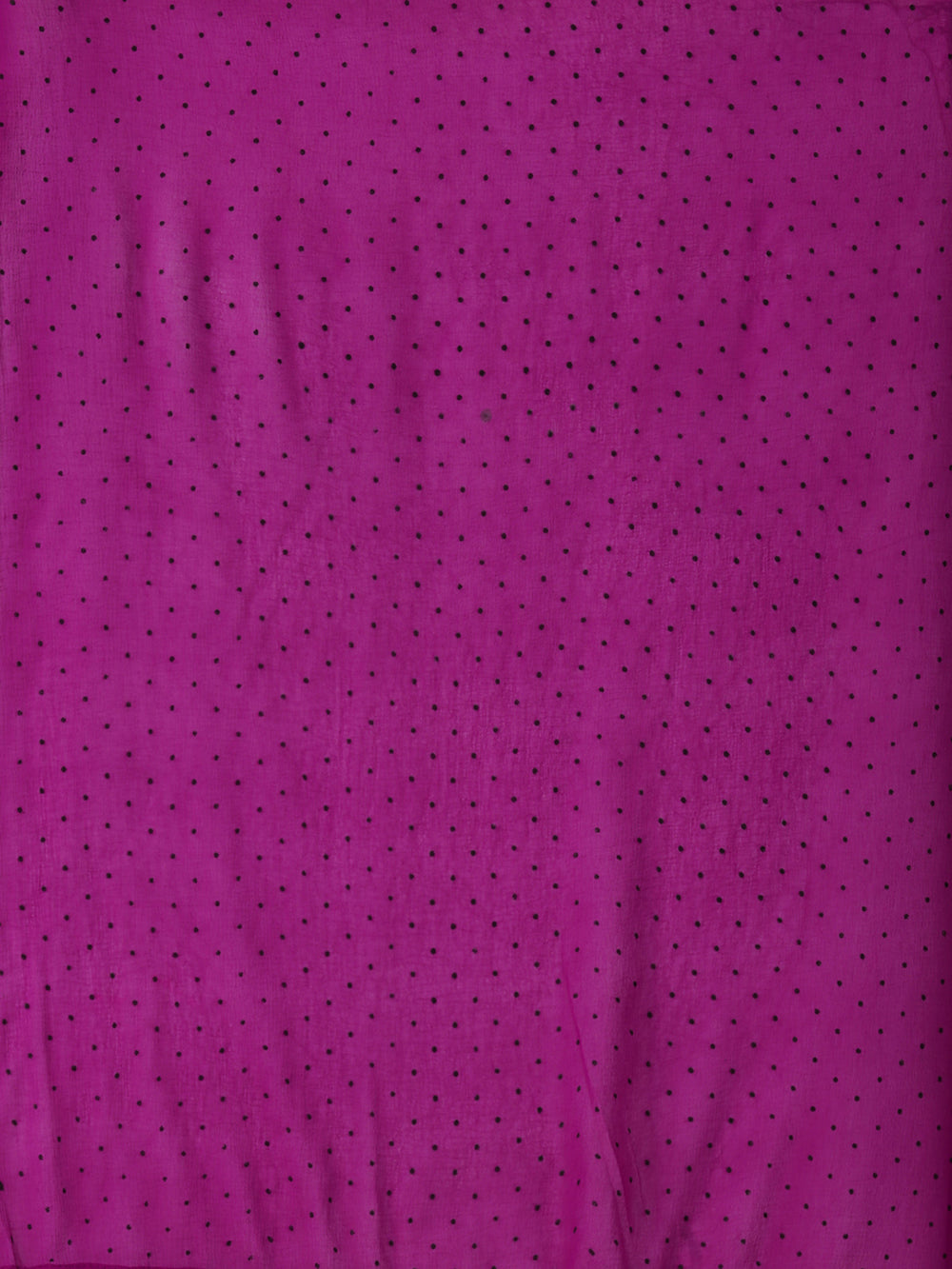 Women's Purple Solid polkadots Print Woven Chiffon Dupatta With Pompom - NIMIDHYA
