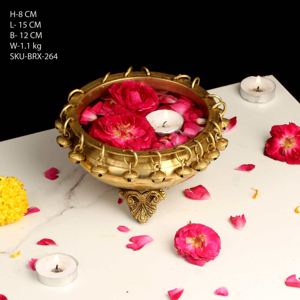 Brass Urli - Brx - 264 - 3" (1.1 Kg)