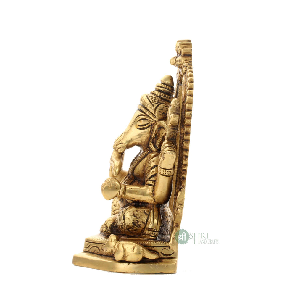 4" BRASS GANESH MEHRAV