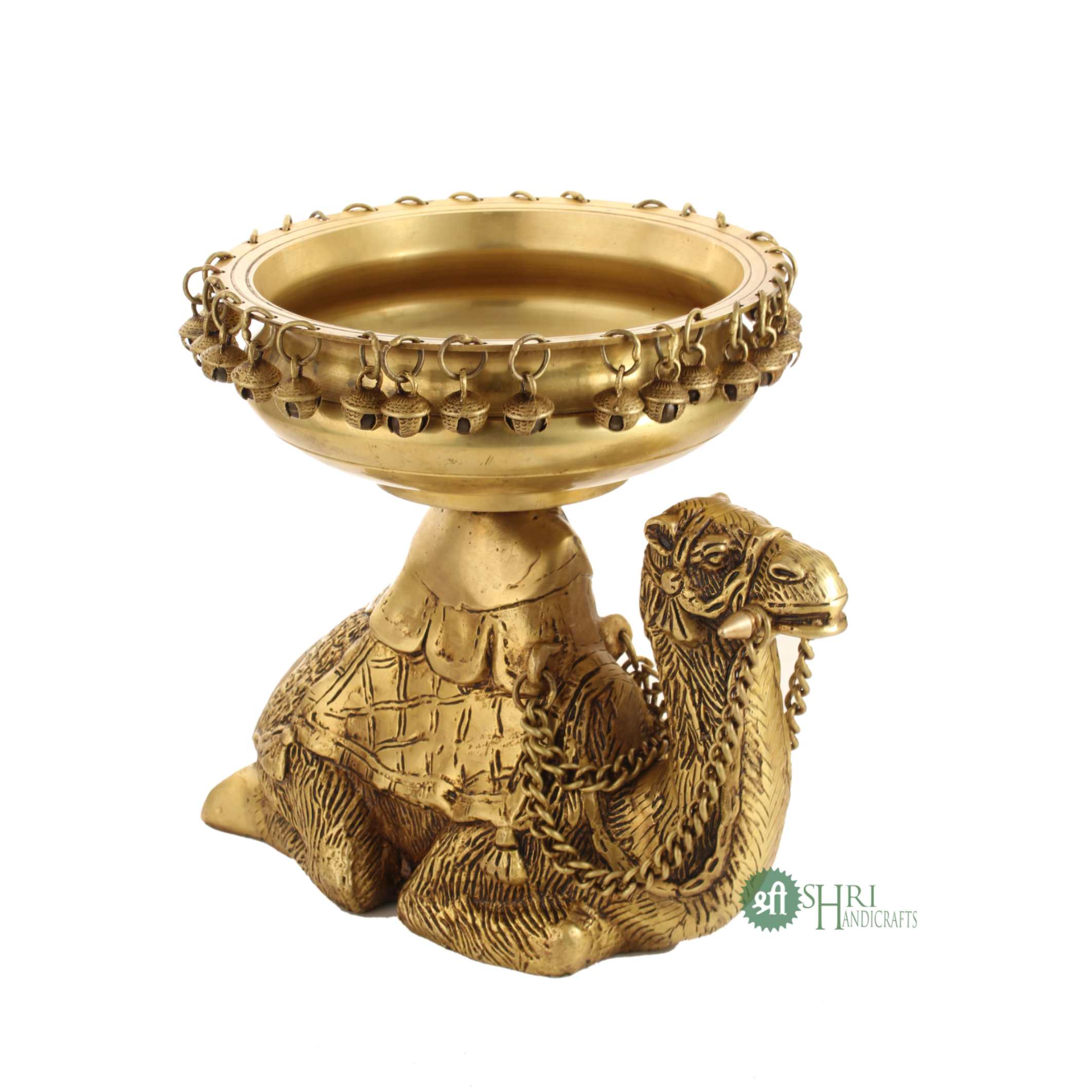 Brass Camel Urli - Brx - 408 - 9.5" (5.86 Kg)