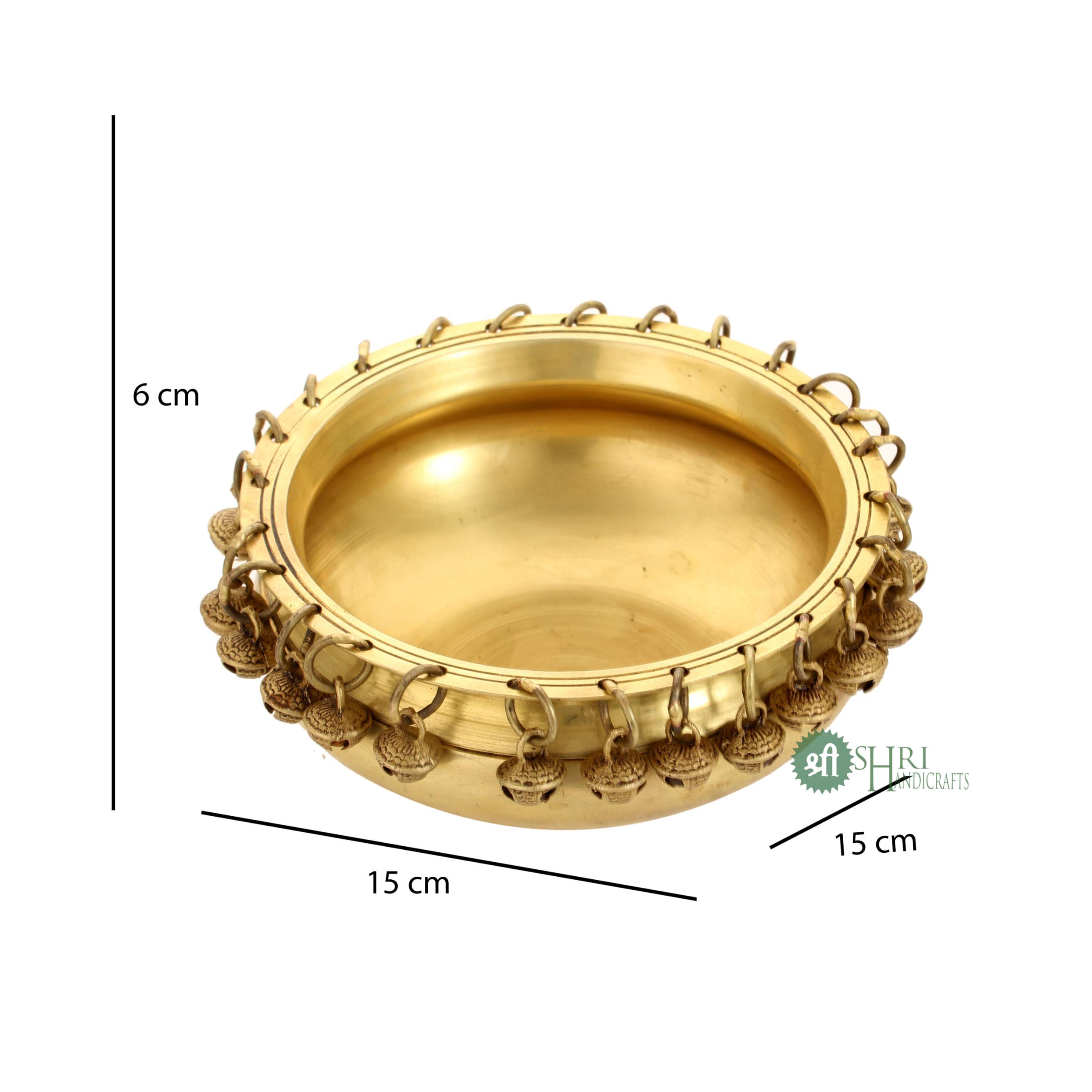Brass Urli - Brx - 409 - 6" (1.07 Kg)