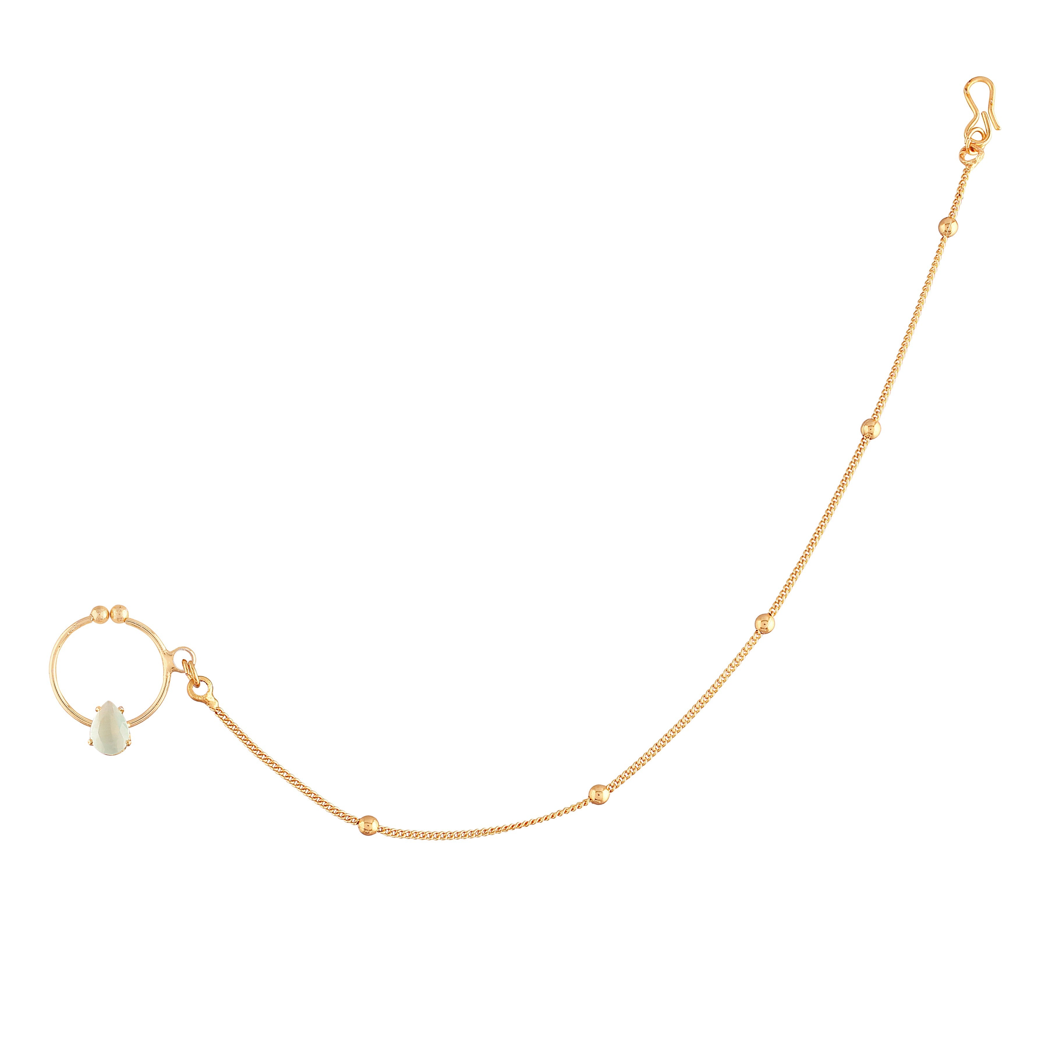 Kundan Nath Nose Ring