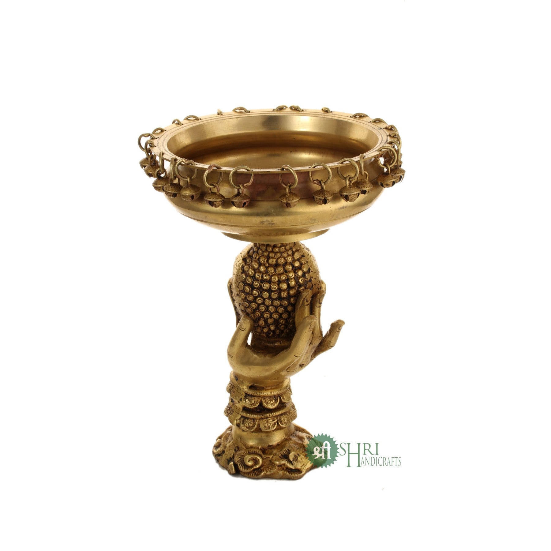 Brass Buddha Urli - Brx - 196 - 12" (4.15 Kg)