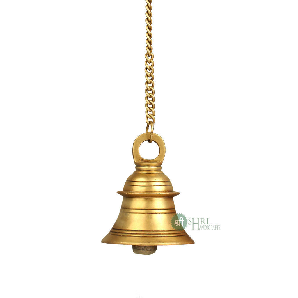 5" BRASS HANGING BELL