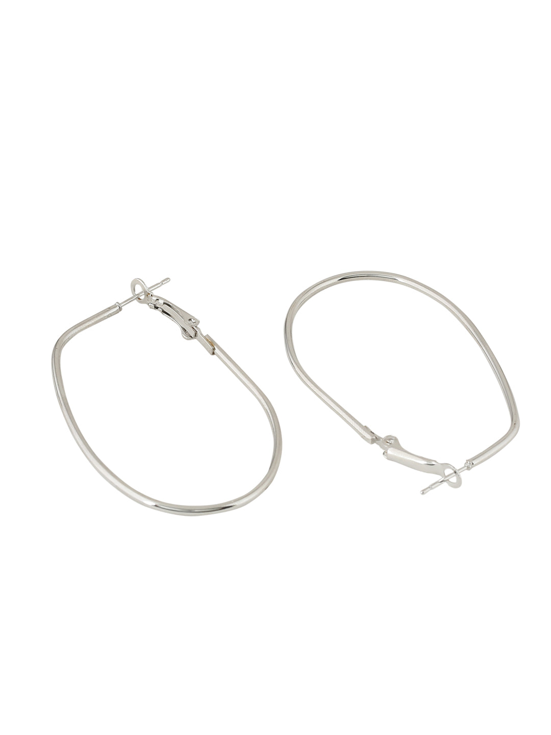 Women's Set Of 2 contemporary hoop earrings