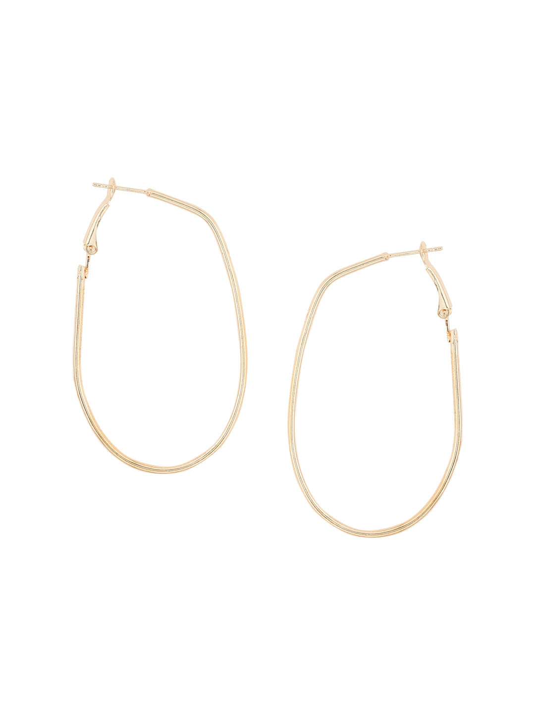 Women's Set Of 2 contemporary hoop earrings
