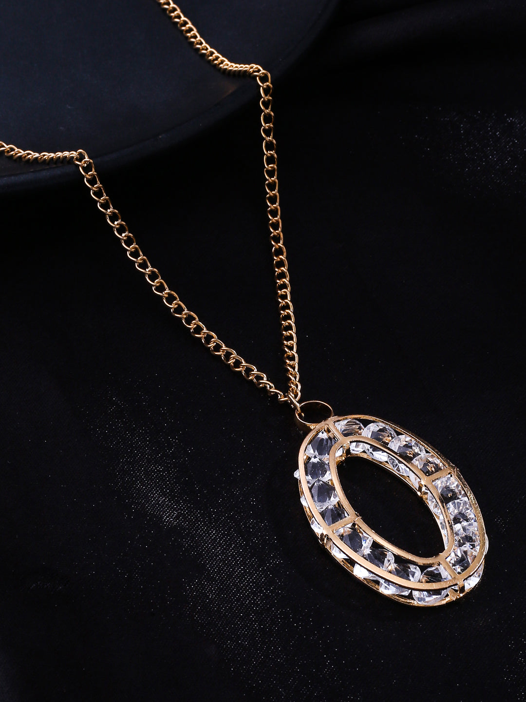 Women's Gold-Plated Oxidised Bohemian Necklace - NVR