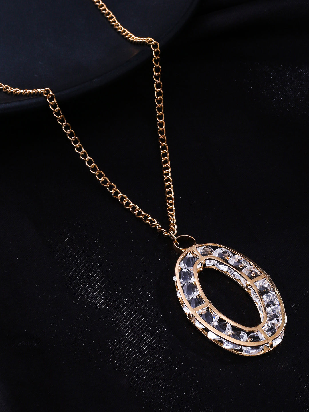 Women's Gold-Plated Oxidised Bohemian Necklace