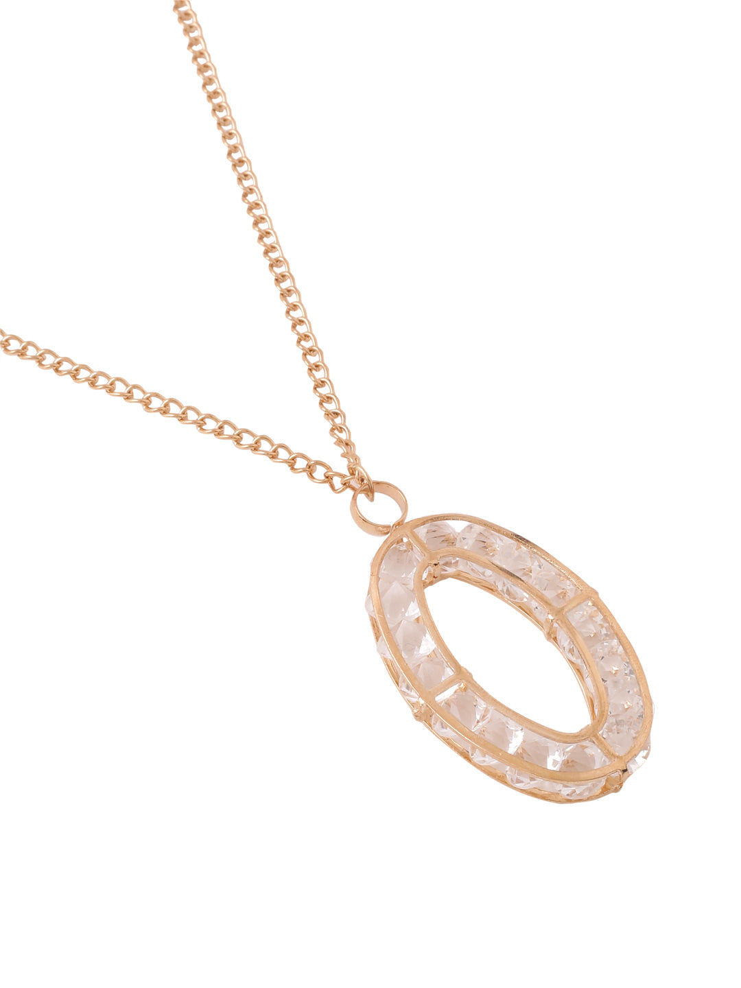 Women's Gold-Plated Oxidised Bohemian Necklace