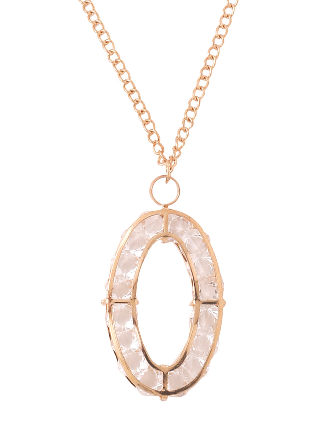 Women's Gold-Plated Oxidised Bohemian Necklace