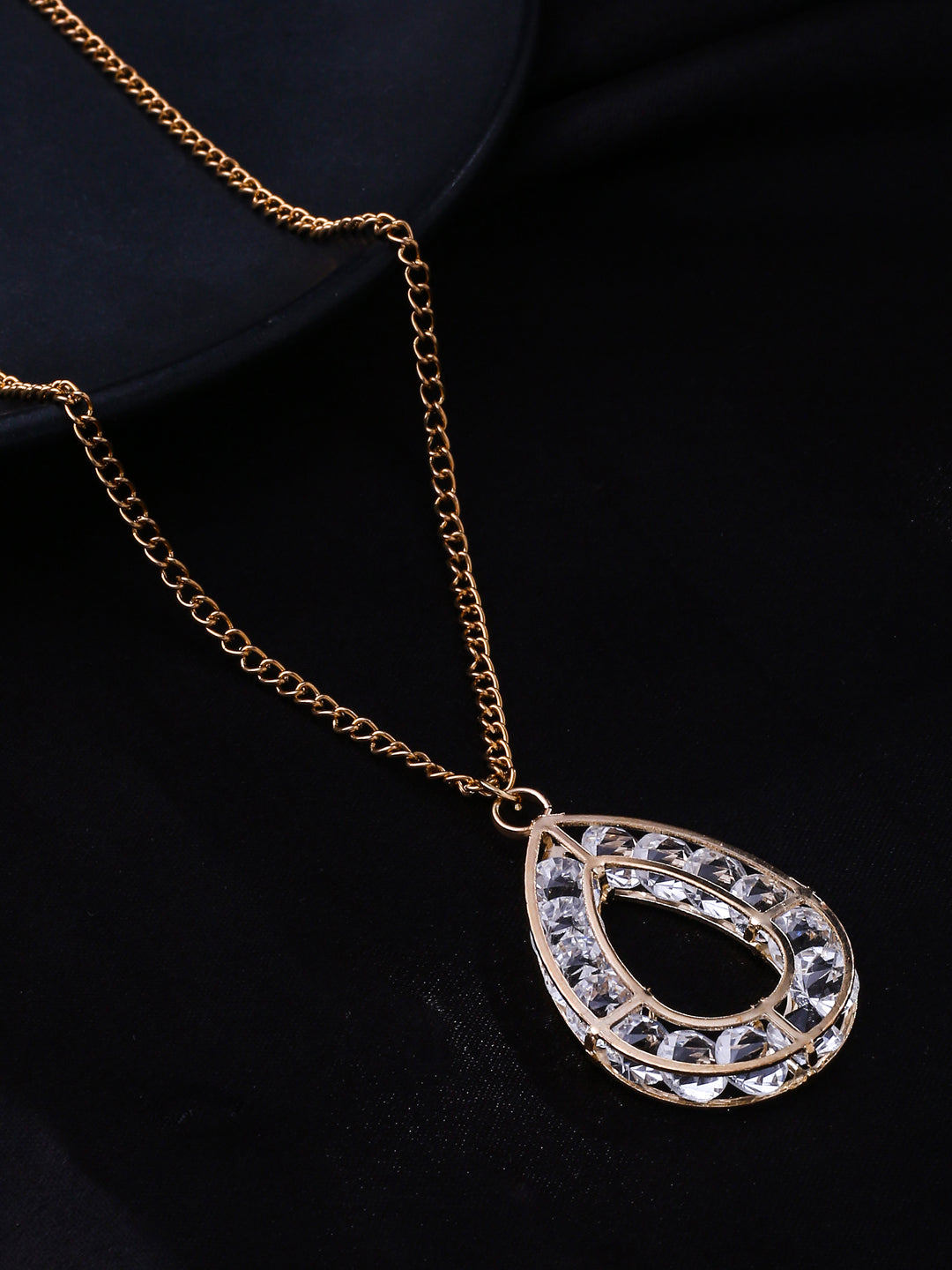 Women's Gold-Plated Oxidised Bohemian Necklace - NVR