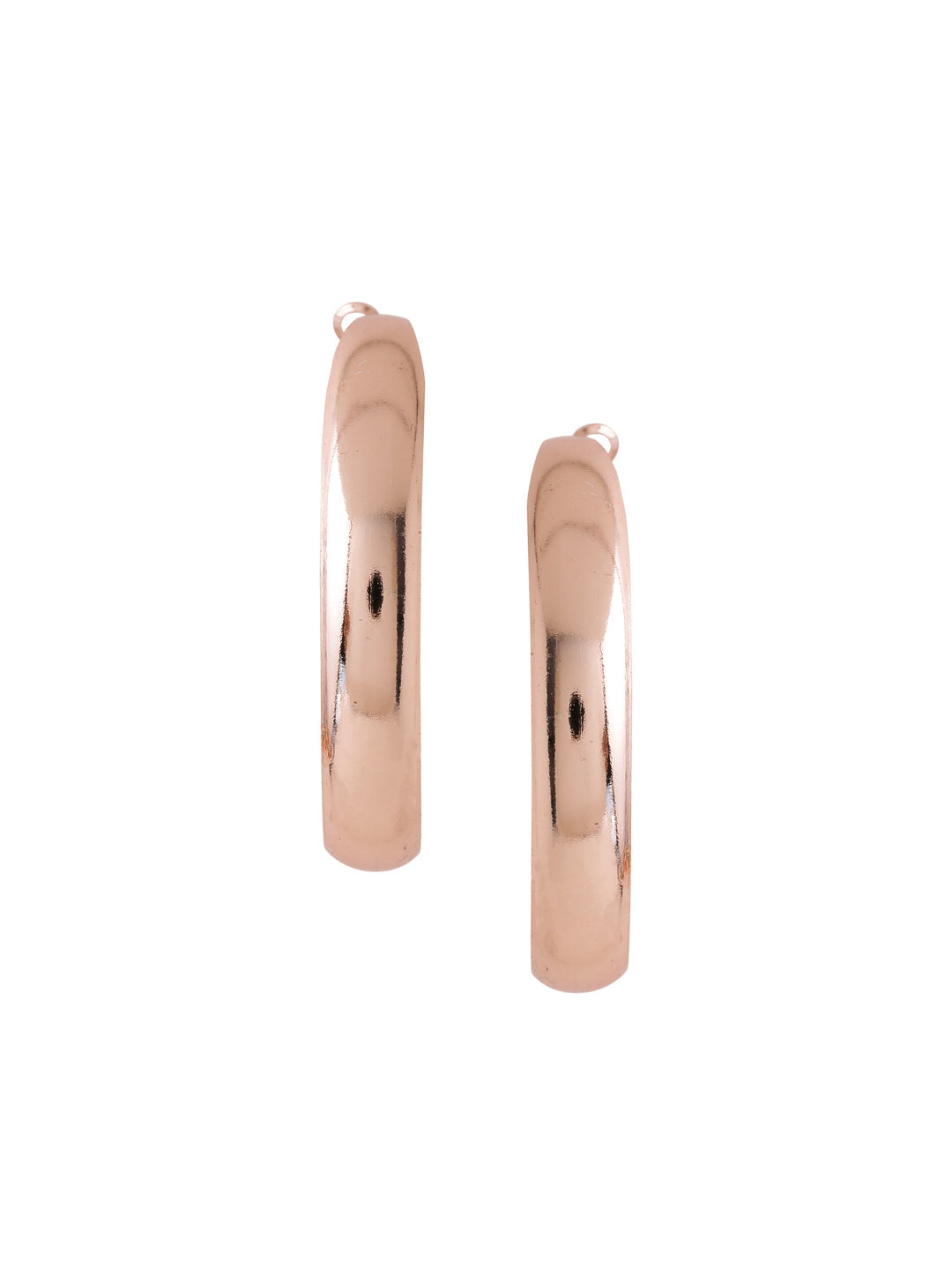 Women's Gold plated hoop earrings