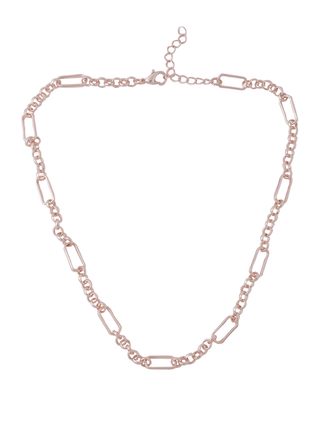 Women's Rose Gold Plated Minimal Necklace