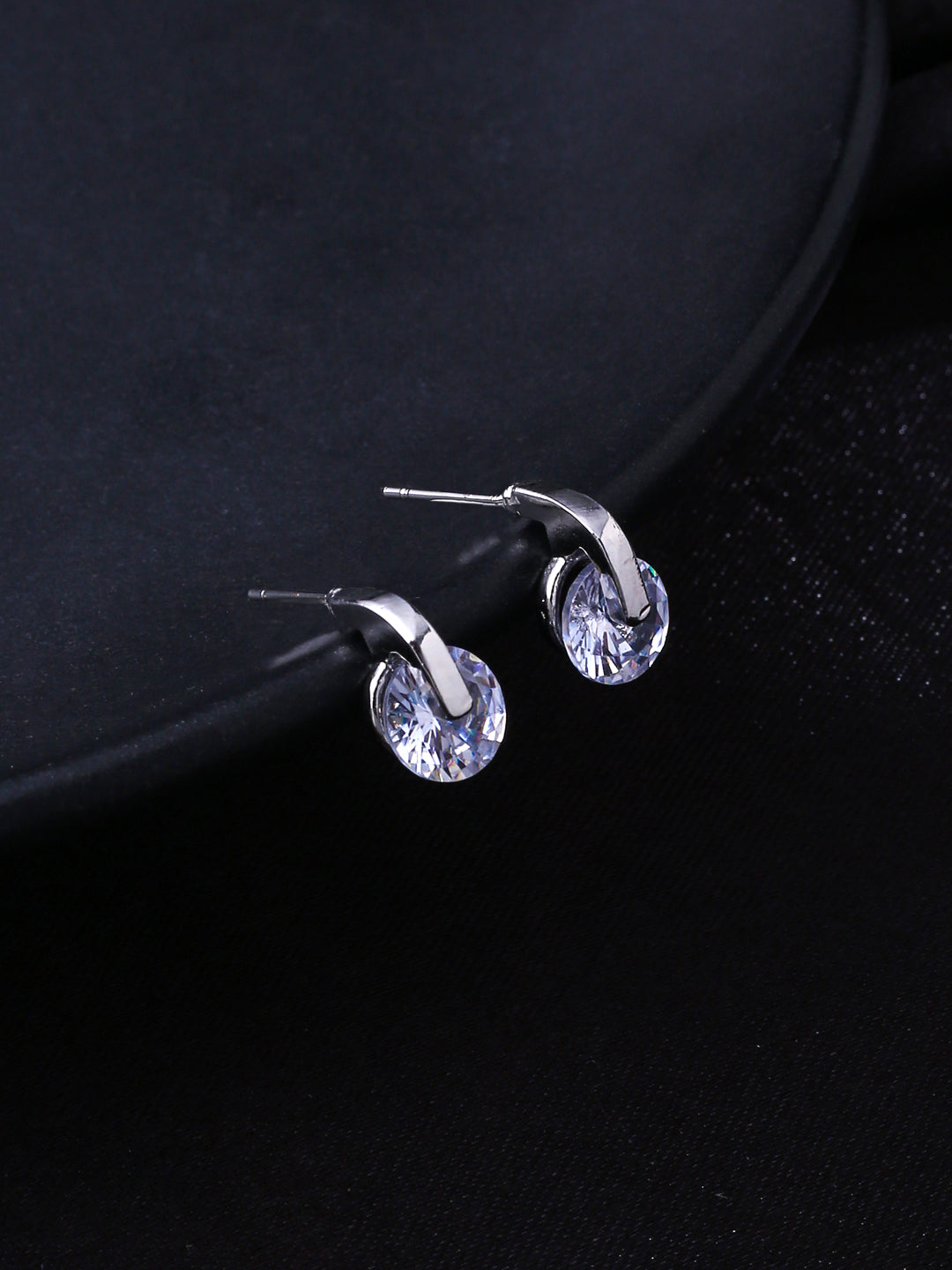 Women's CZ Studded Studs Earrings