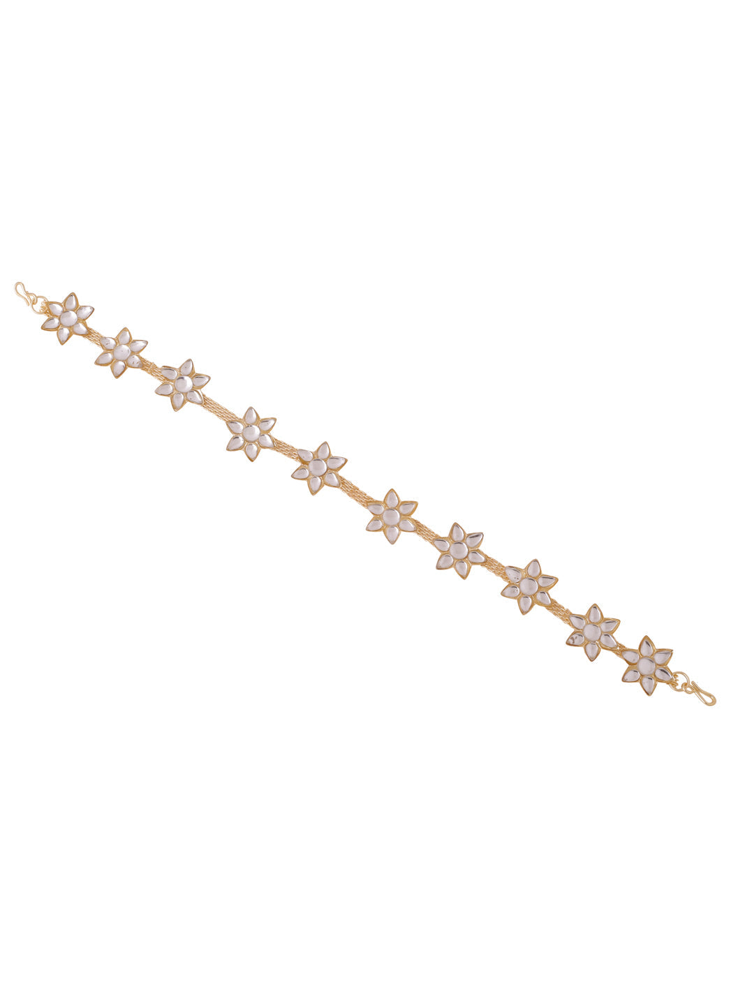 Women's Gold-Plated Traditional Trending Matha Patti