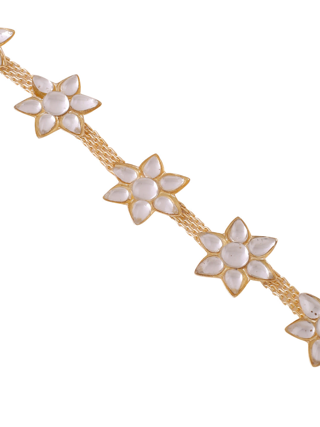 Women's Gold-Plated Traditional Trending Matha Patti