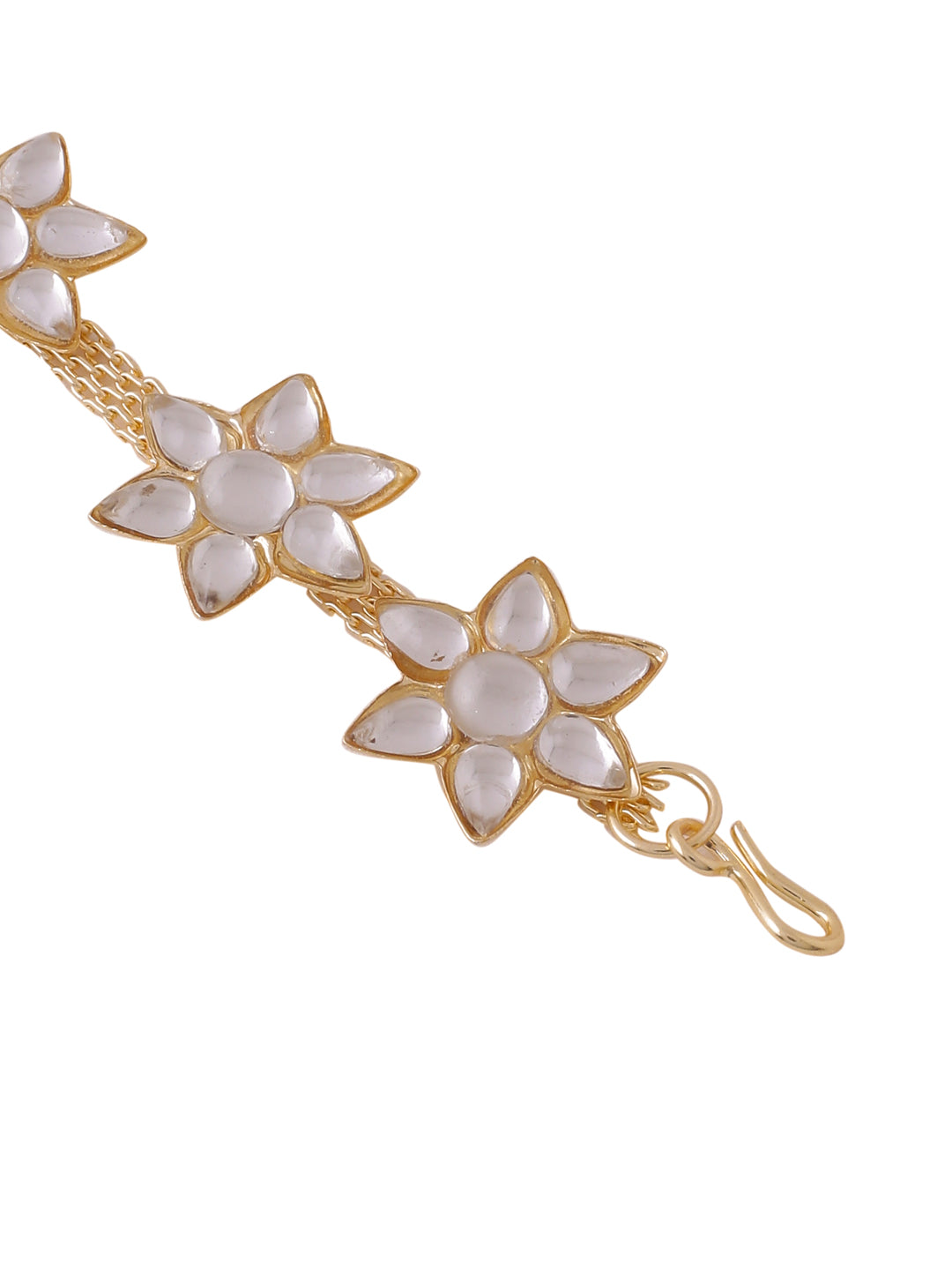 Women's Gold-Plated Traditional Trending Matha Patti