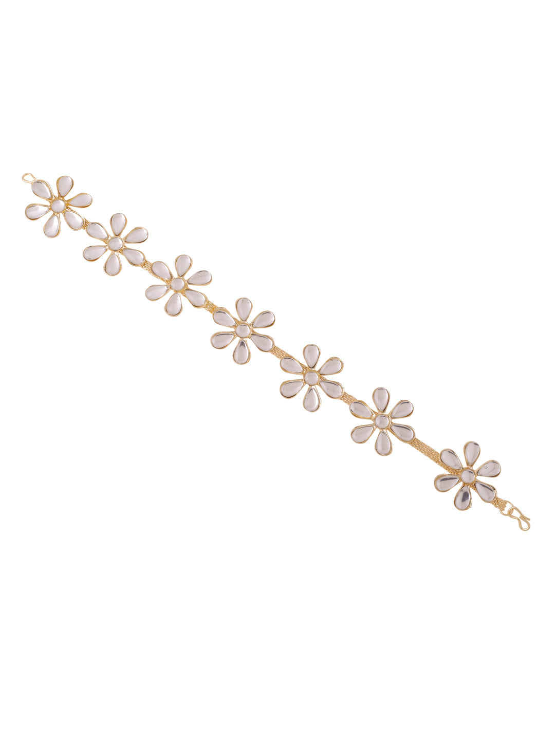 Women's Gold-Plated Traditional Trending Matha Patti