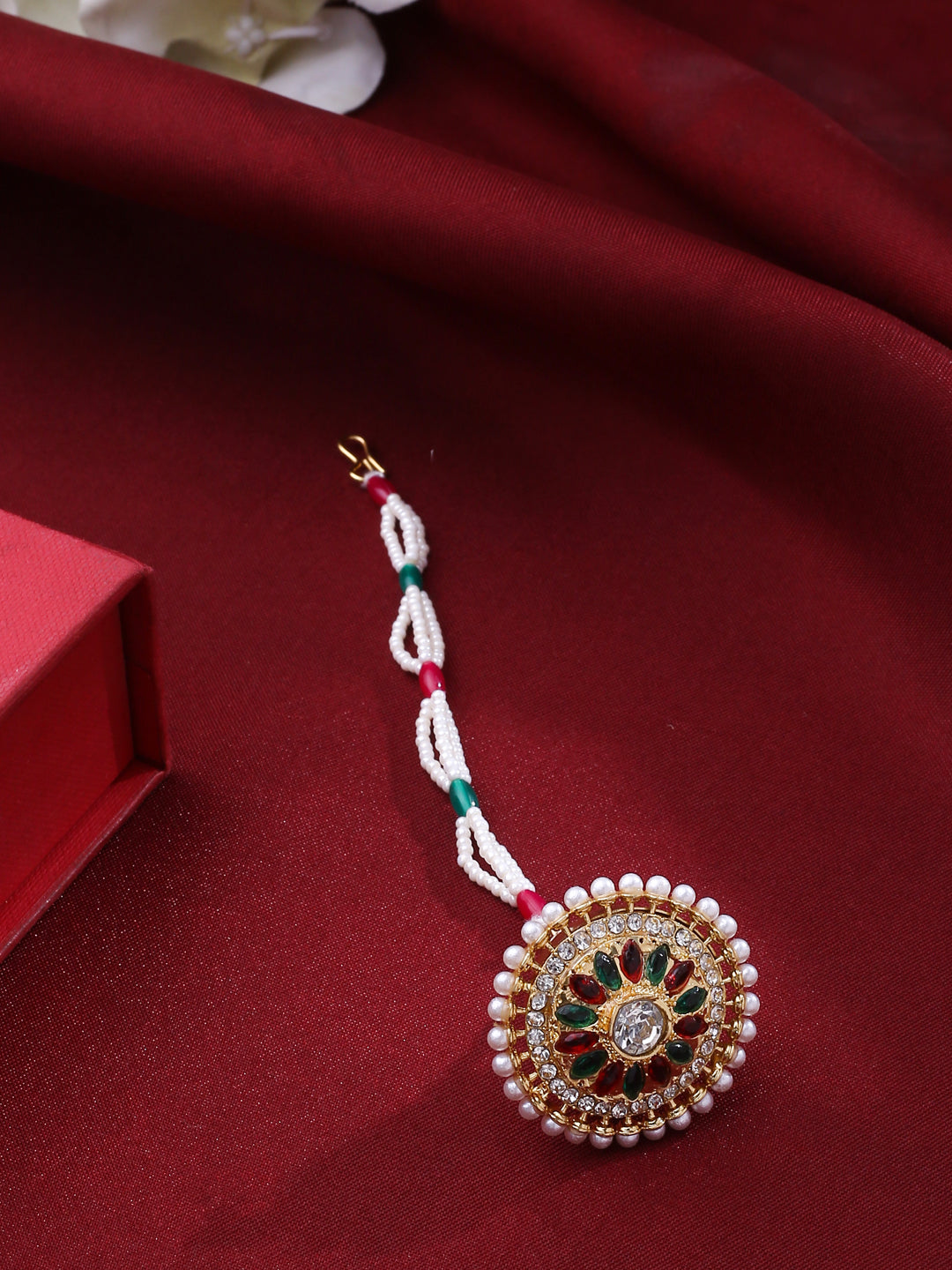 Women's Trending Stylish Gold-Plated Maang Tikka