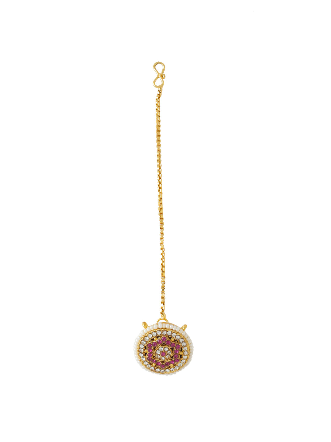 Women's Trending Stylish Gold-Plated Maang Tikka