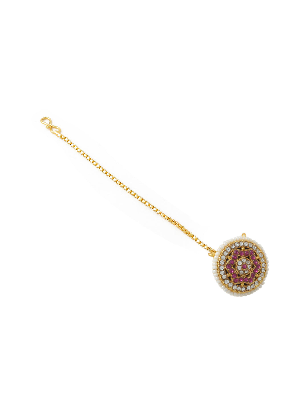 Women's Trending Stylish Gold-Plated Maang Tikka
