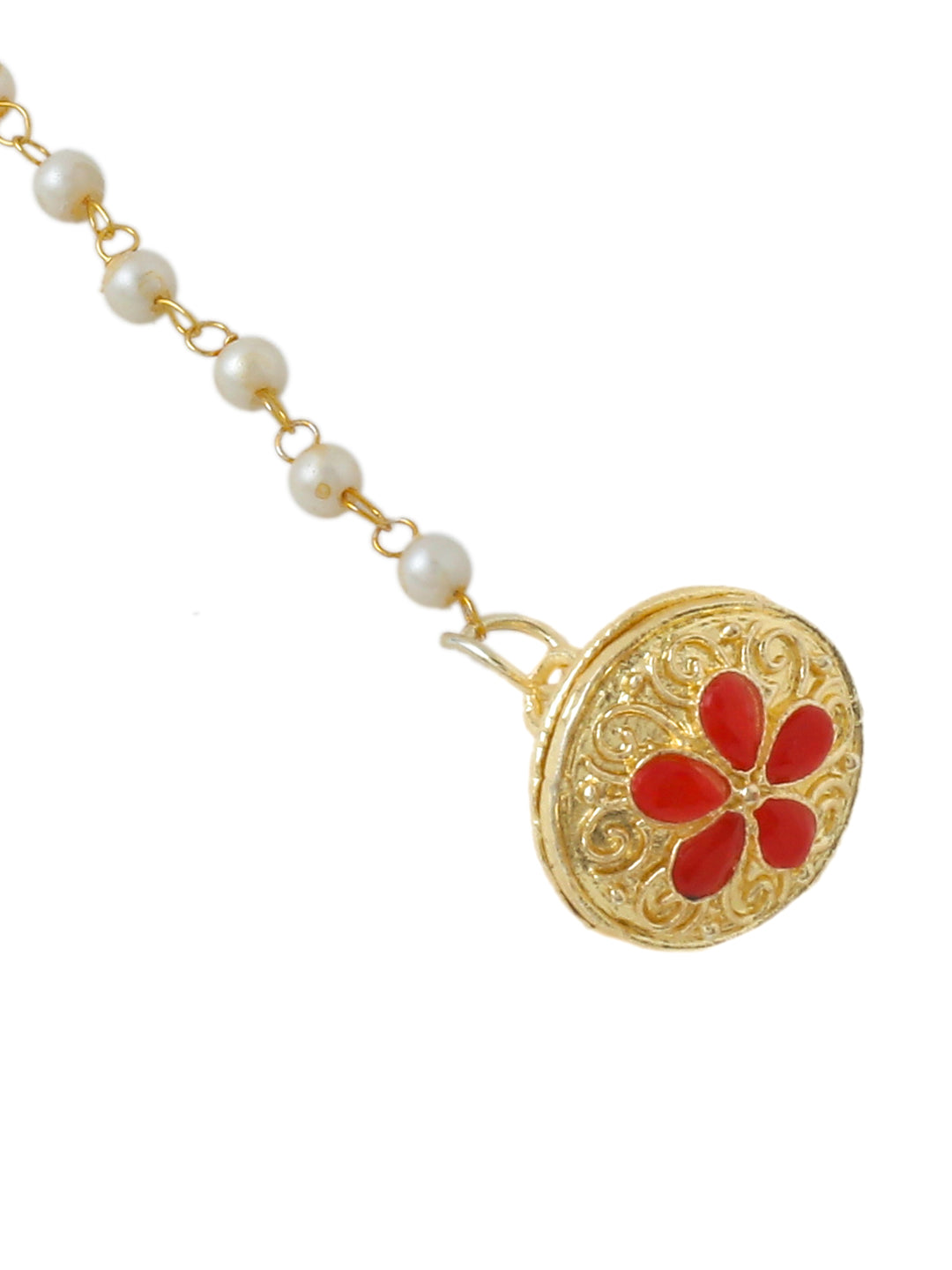 Women's Trending Stylish Gold-Plated Maang Tikka