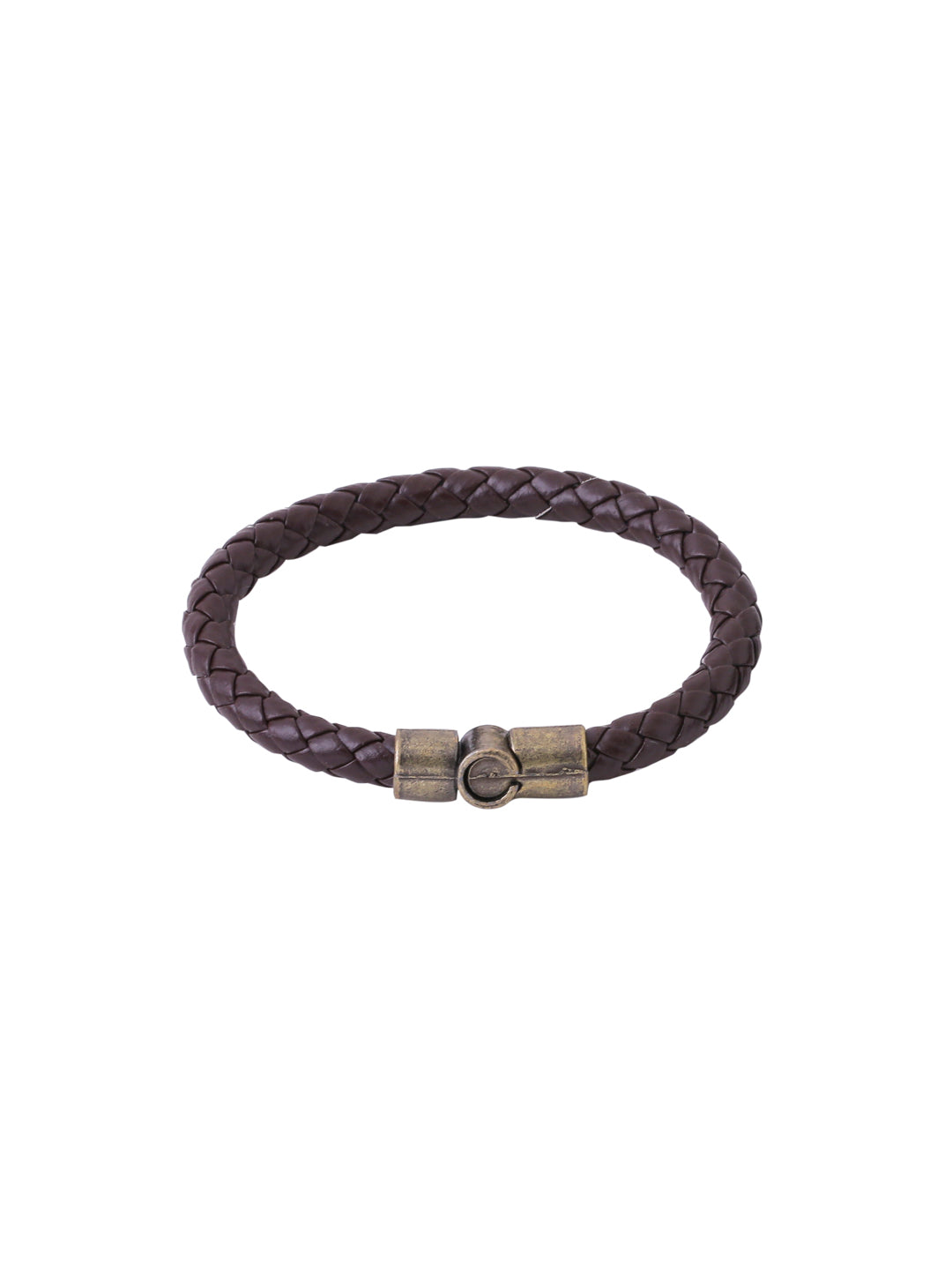 Men's Brown leather bracelet