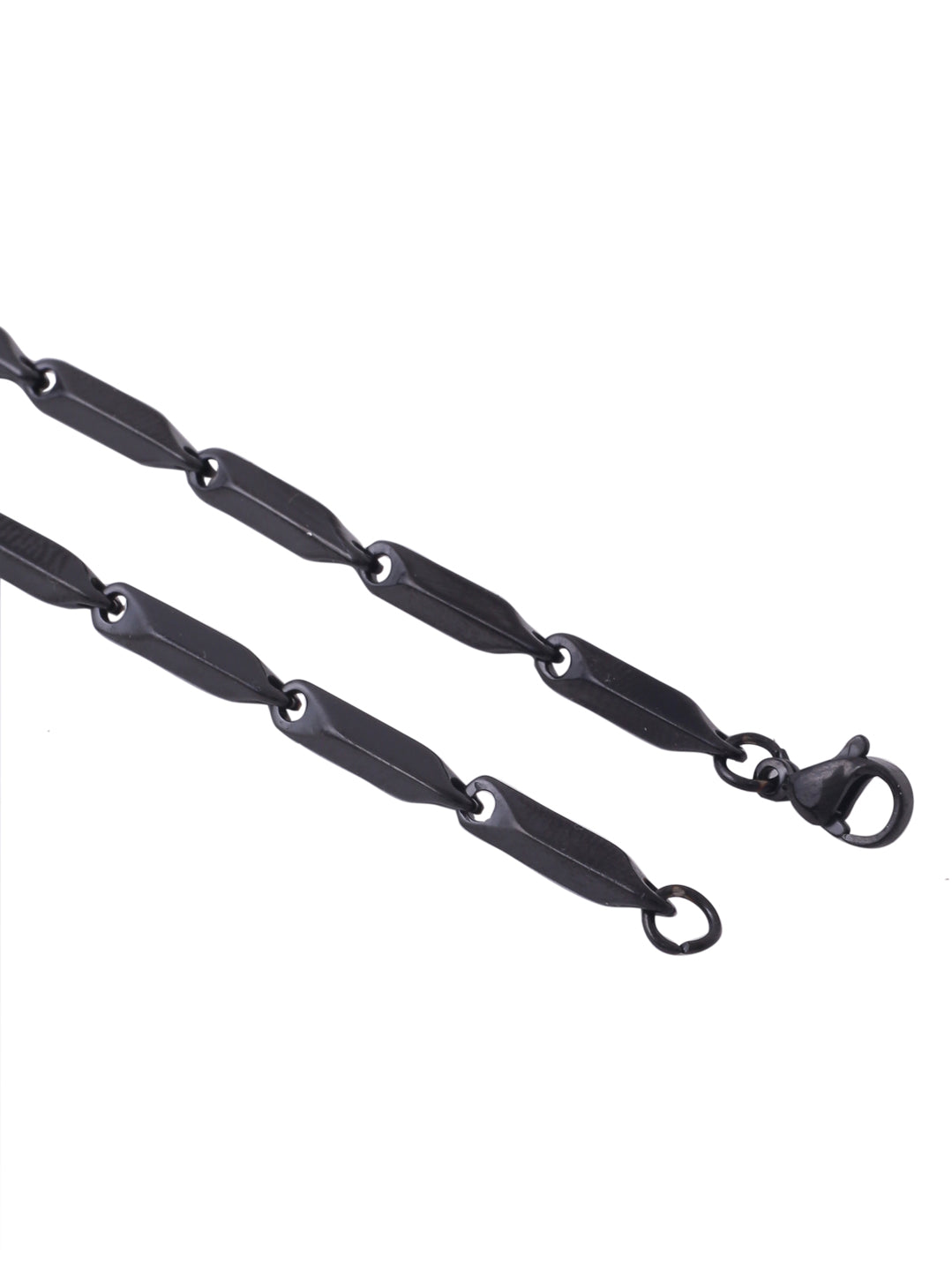 Men's Black Metal Chain