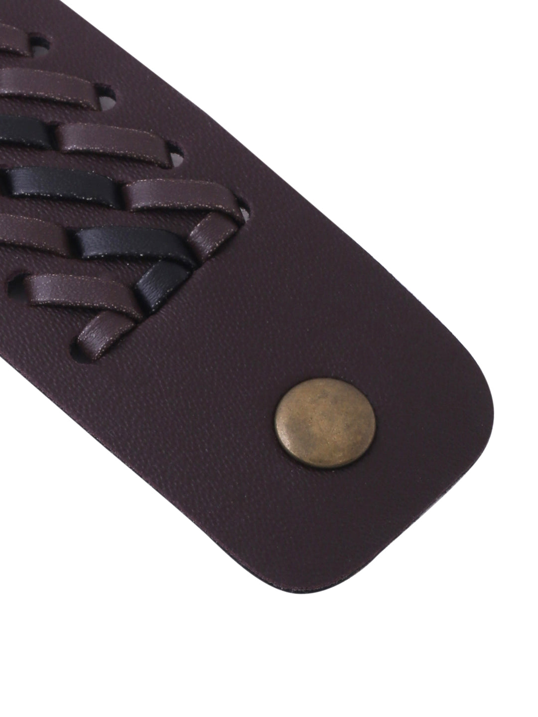 Men's Brown leather bracelet