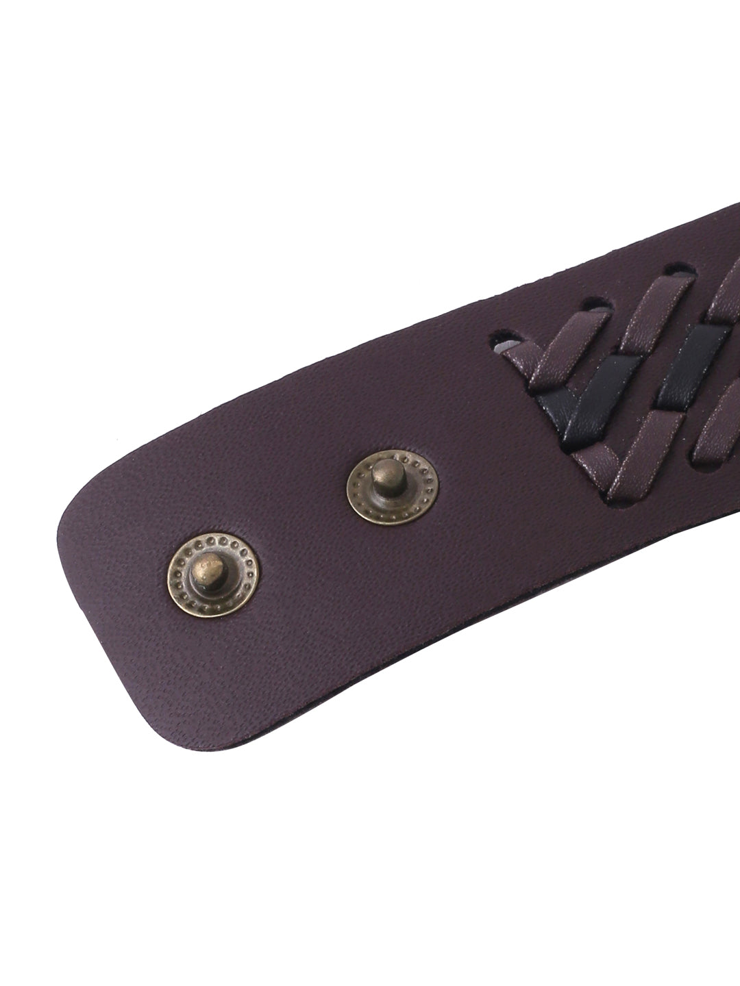 Men's Brown leather bracelet