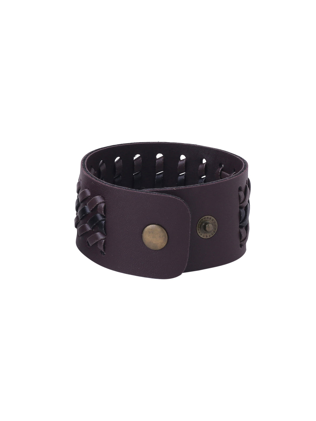 Men's Brown leather bracelet