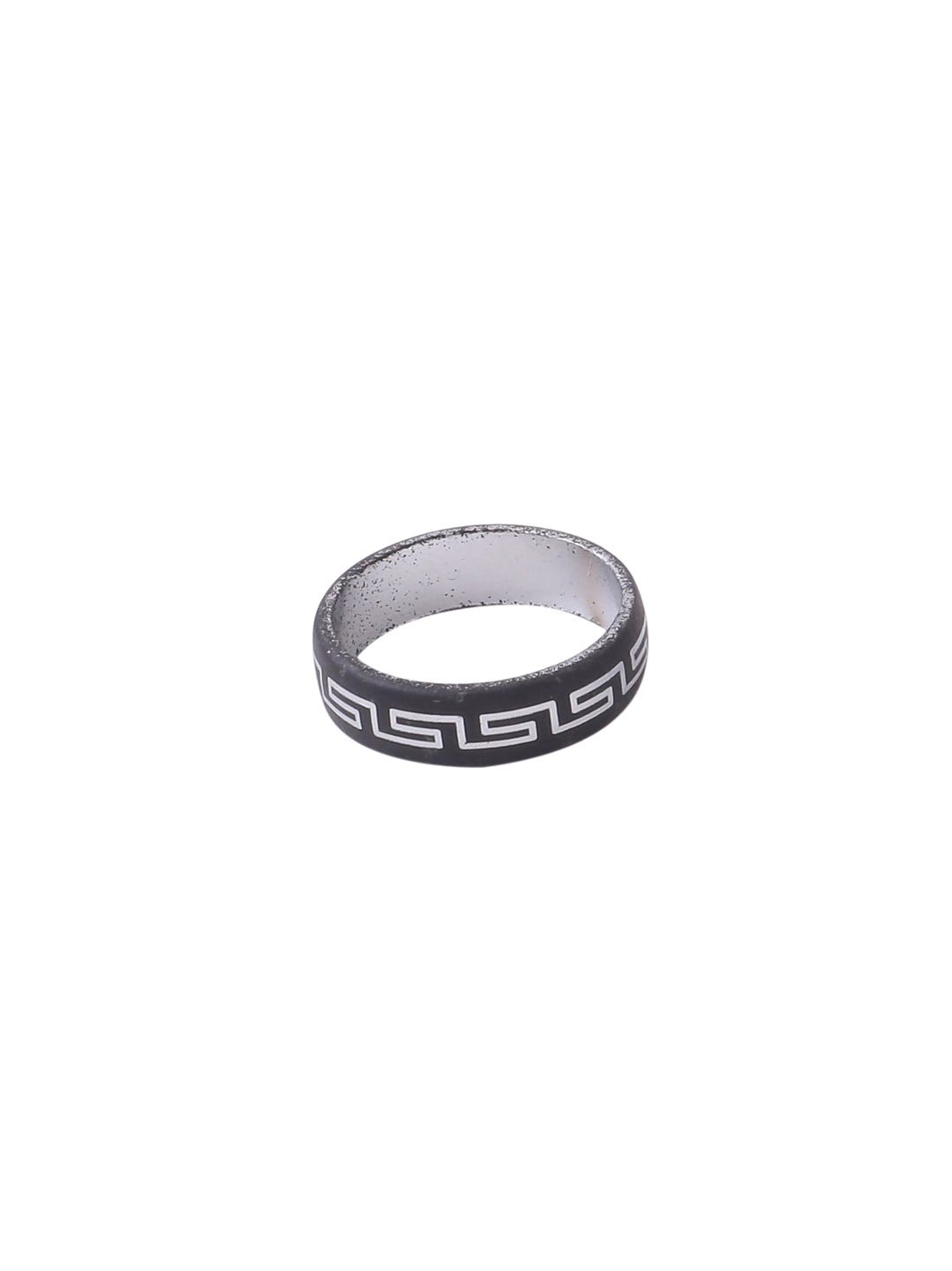 Men's Silver Metal Ring