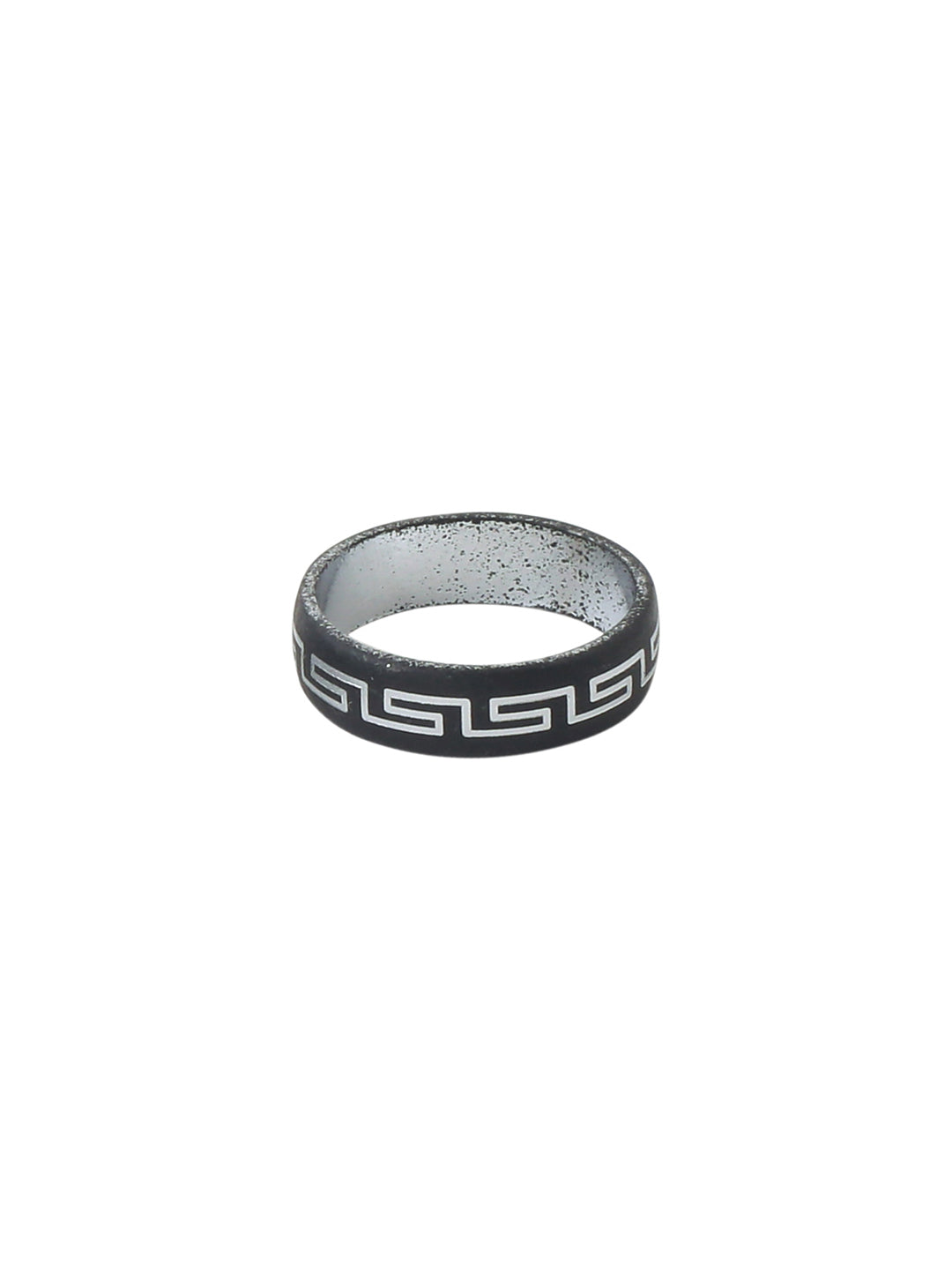 Men's Silver Metal Ring