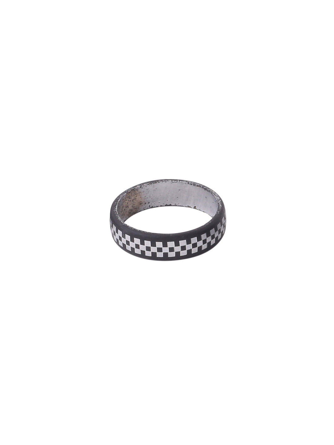 Men's Black Metal Ring