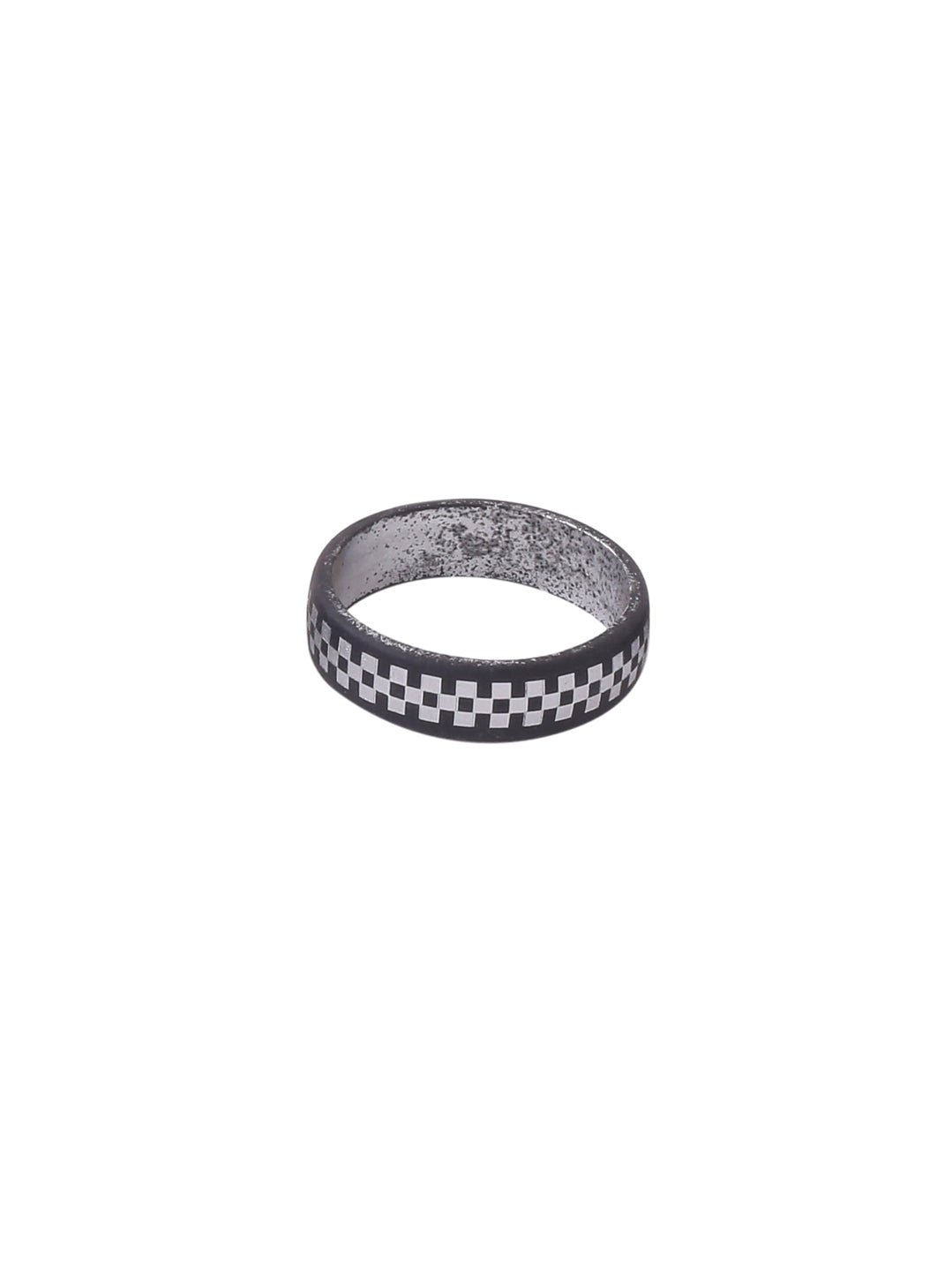 Men's Black Metal Ring